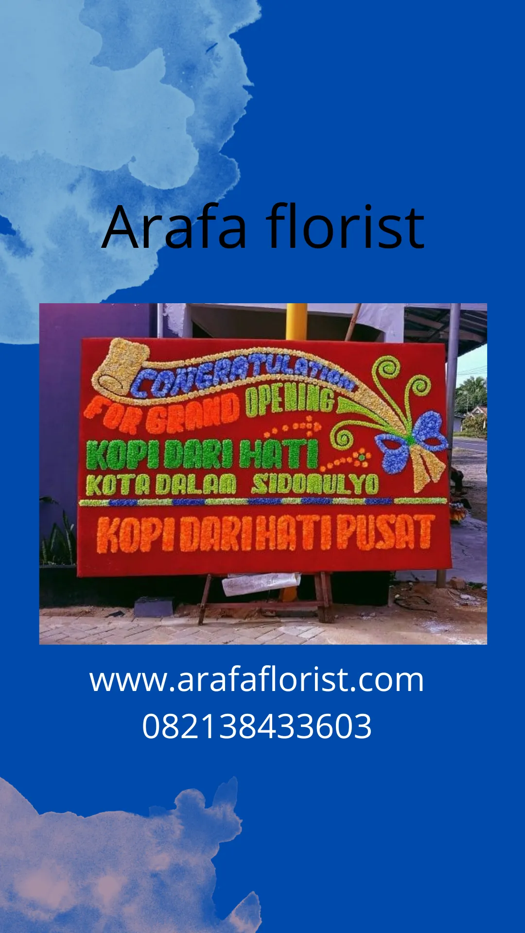Jual Karangan Bunga Papan Bekasi
