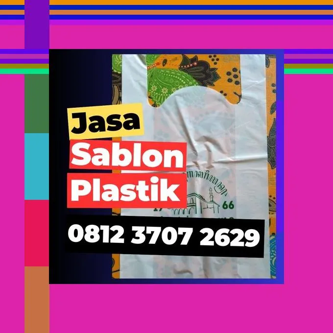 Jasa Sablon Plastik Kresek di Bantul
