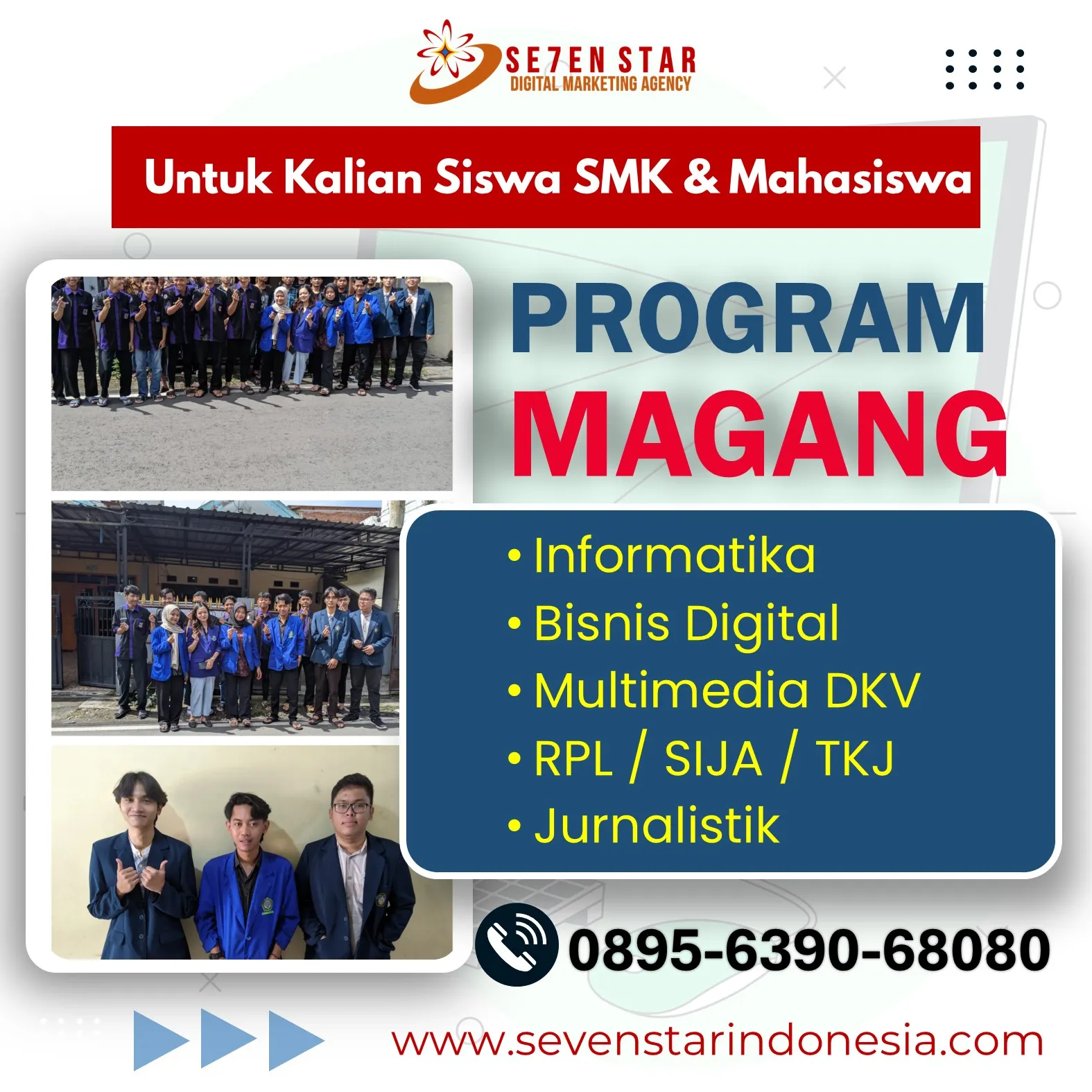 Tempat Praktek Industri Mahasiswa Periode Maret 2025 di Malang
