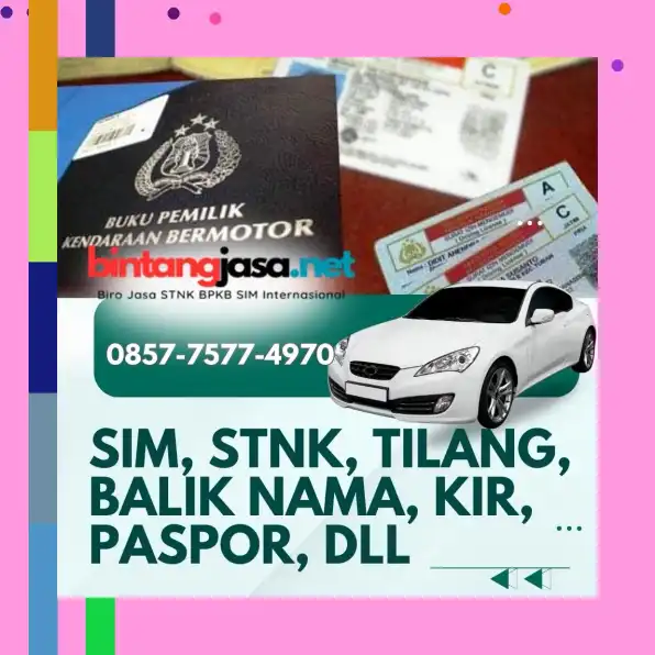 Termurah 0857-7577-4970 Bayar Setelah Jadi SIM WNA Dan Internasional Terpercaya Di Jakarta Pusat BintangJasa.Net