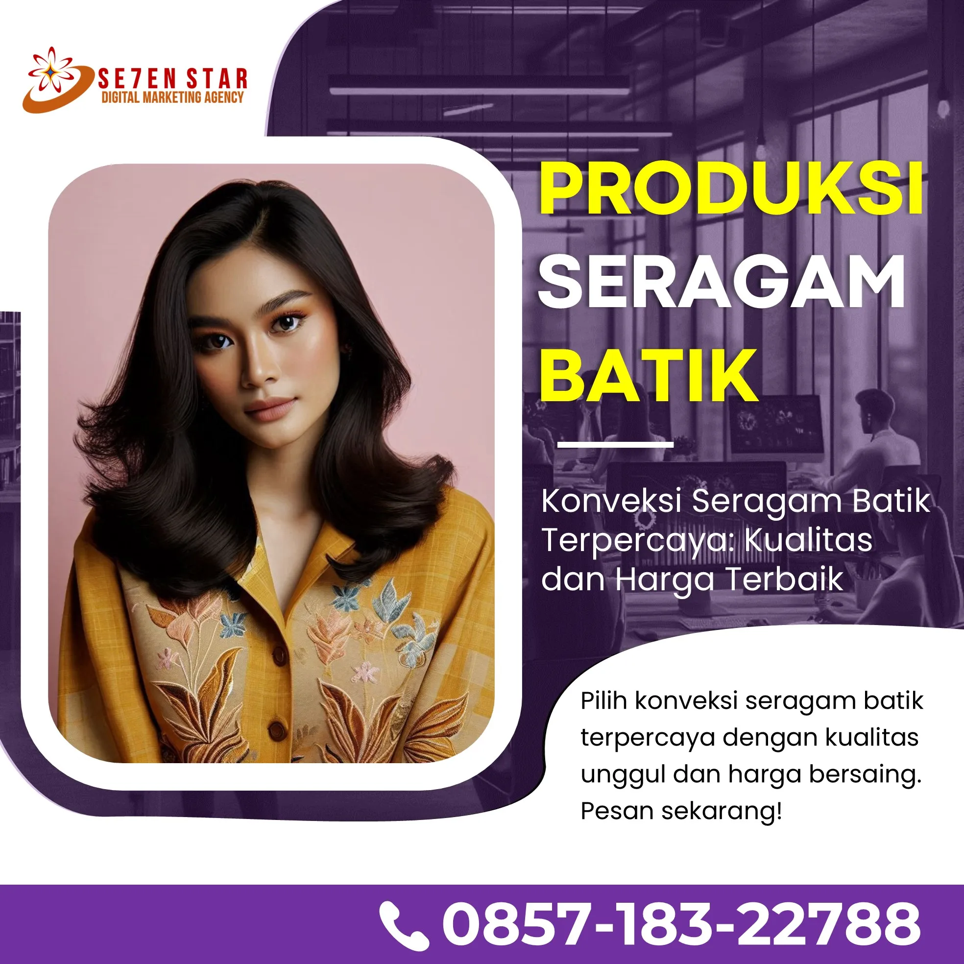 Agen Seragam Batik SMK Pekalongan - Pilihan Batik Berkualitas