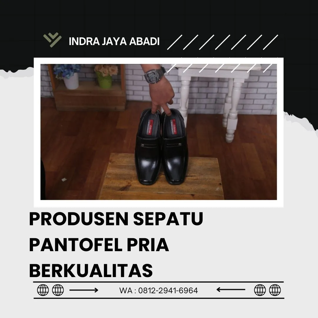 Pusat Sepatu Pantofel Pria Berkualitas Lampung Timur, Lampung