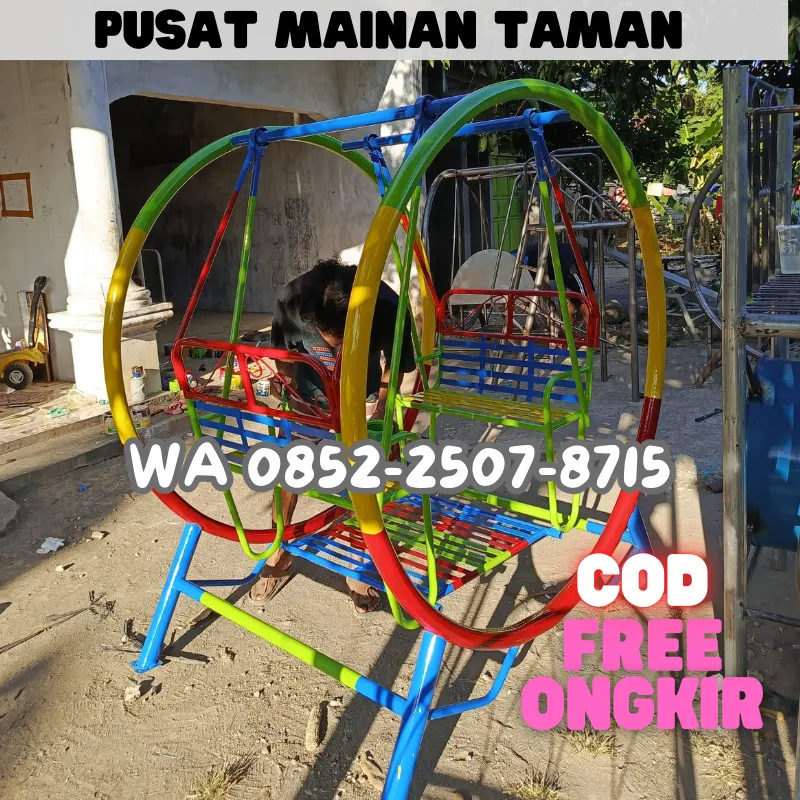 Pusat ayunan besi minimalis Dan mainan outdoor untuk tk Arjasari Bandung