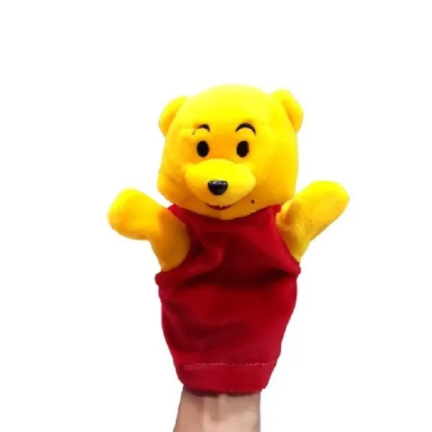 Boneka tangan karakter Hand puppet character Boneka tangan edukasi belajar binatang lucu bahan kain