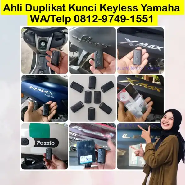 0812-9749-1551(WA), Duplikat Kunci Smart Key Yamaha Nmax Lexi Freego Aerox Xmax Fazzio Grand Filano Cirebon