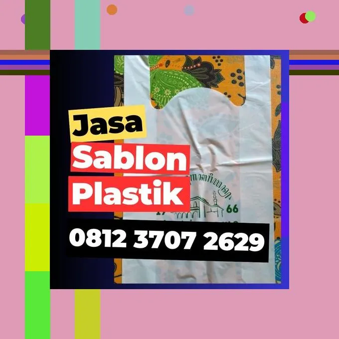 Jasa Sablon Plastik Kresek di Tabanan