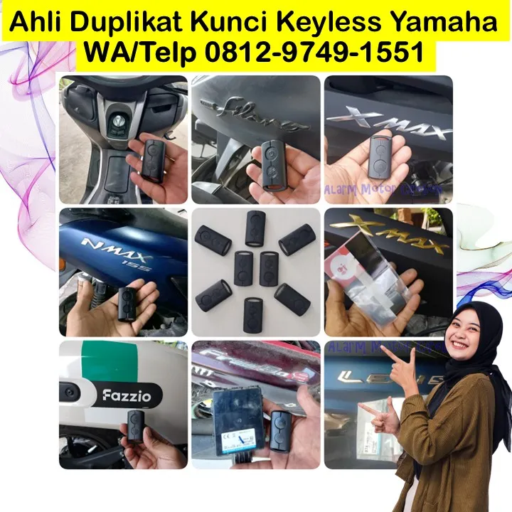 0812-9749-1551Bikin Remote Keyless Yamaha Nmax Xmax Aerox Lexi Freego Indramayu