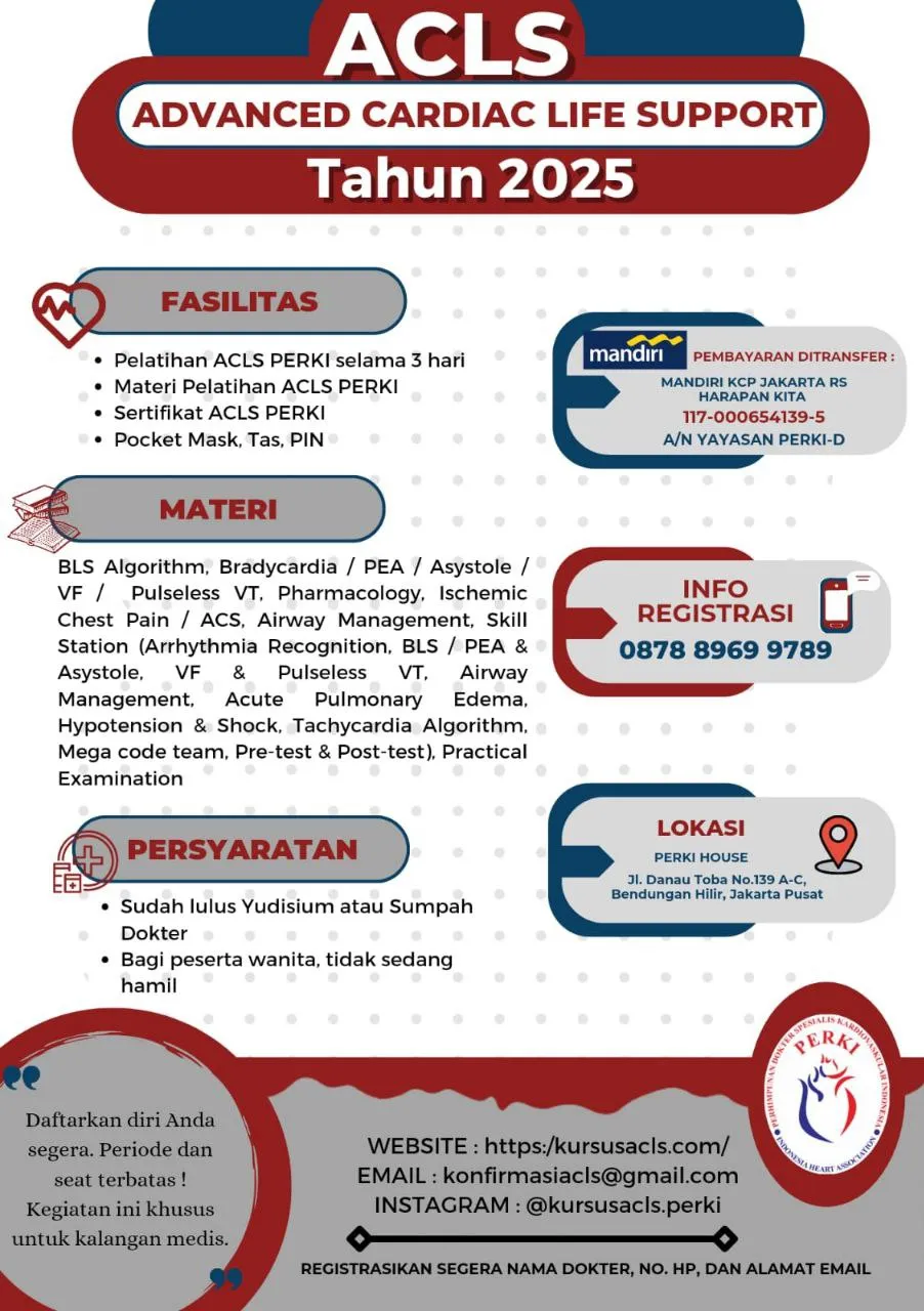TERPERCAYA, Pelatihan ACLS PERKI Aceh