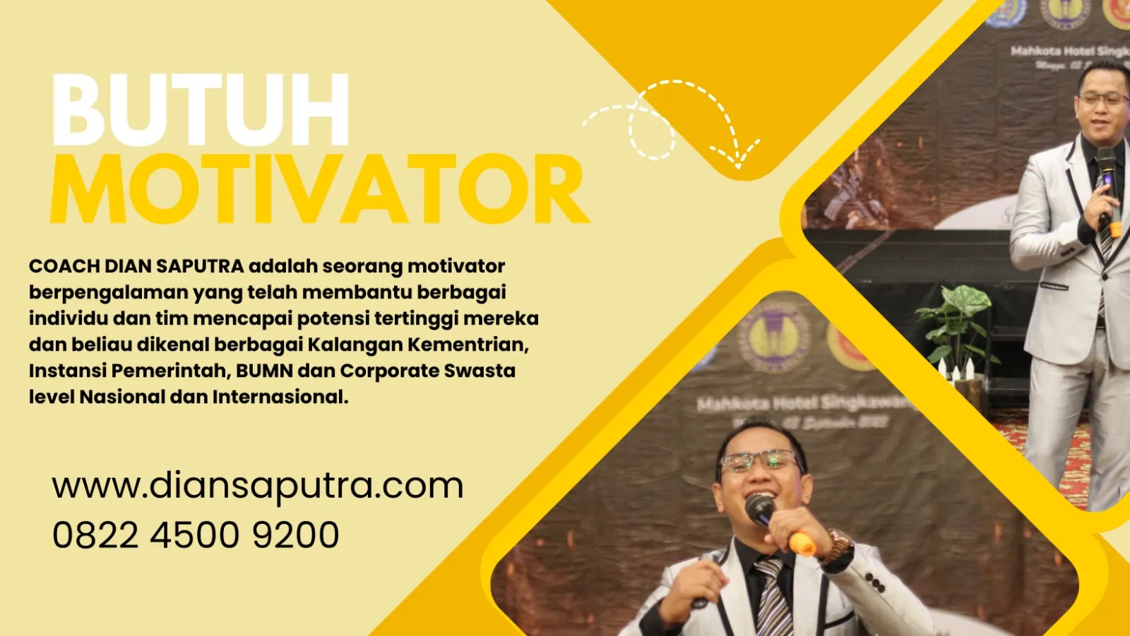 Trainer Service Excellence Denpasar, Terpercaya & Solutif, Dian Saputra