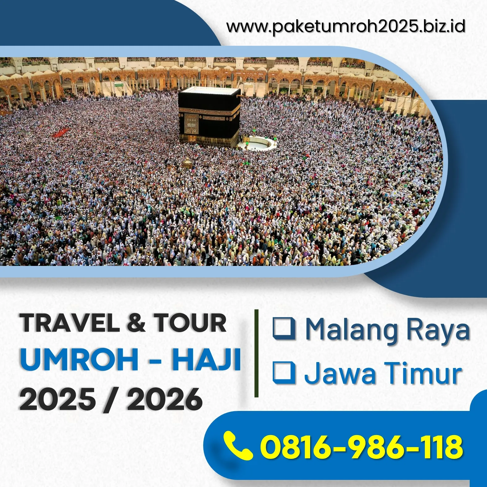 Travel Umroh 2025 Wonoayu Sidoarjo AL Bahjah