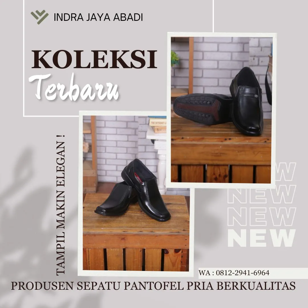 Produsen Sepatu Pantofel Pria Berkualitas Lampung Timur, Lampung