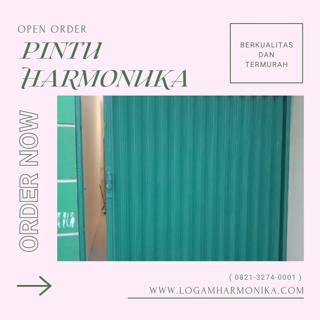 JUAL PINTU RUKO MAHAKAM ULU www.logamharmonika.com