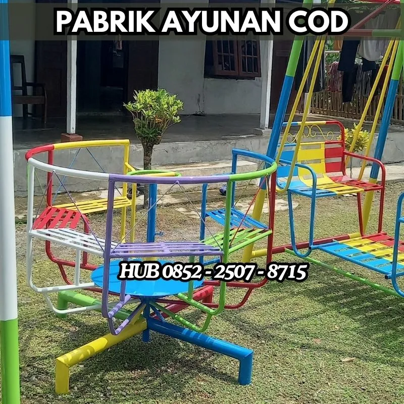 Hub 0852-2507-8715 CUKUP SHARE LOCK !! ayunan besi dewasa Dan Perosotan Custom  Kec Jatitujuh Majalengka Bayar COD Free Ongkir