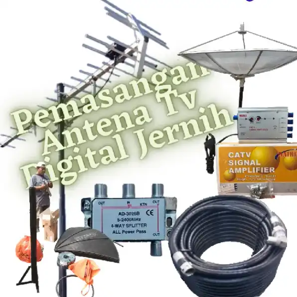 Toko jual pasang Antena TV Digital Ciracas, Jakarta Timur