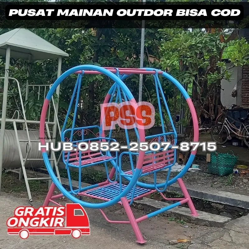 Contoh ayunan besi dewasa Dan Perosotan Custom  Kec Pesanggrahan Jakarta Selatan