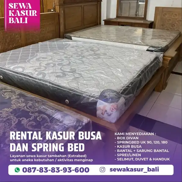 perSewaan Kasur Bali | WA/Telp. : 0878 3839 3600