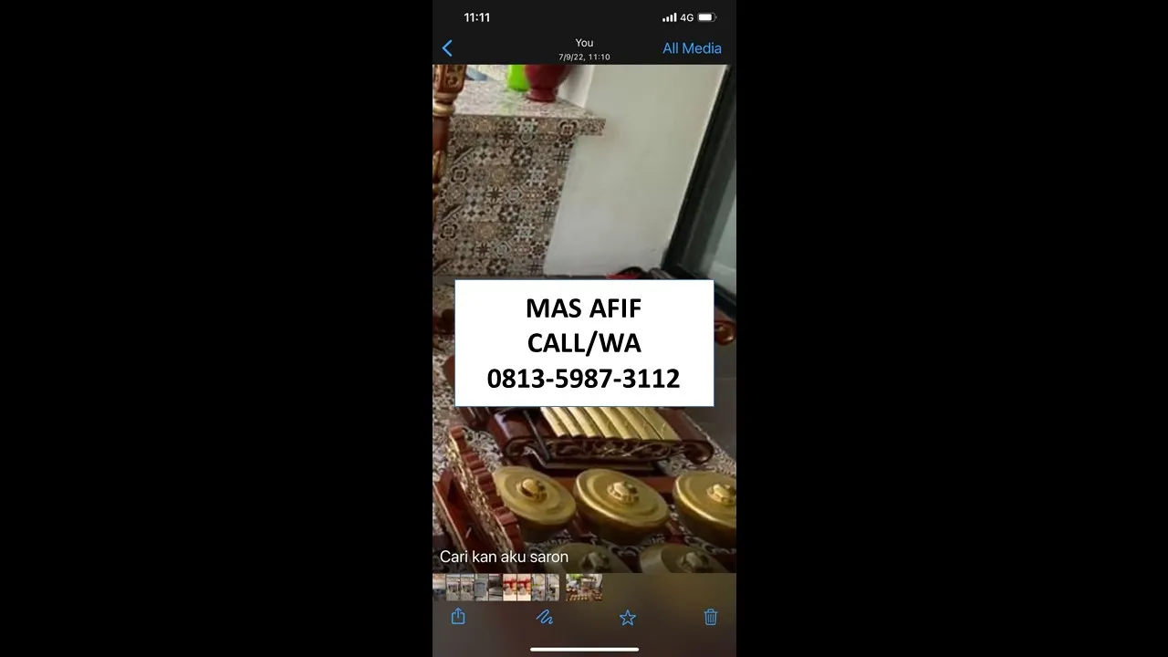 Pengrajin Gong Pelat Poon