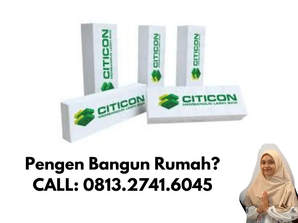 FREE ONGKIR! Bata Hebel Citicon Jatiasih Kota Bekasi