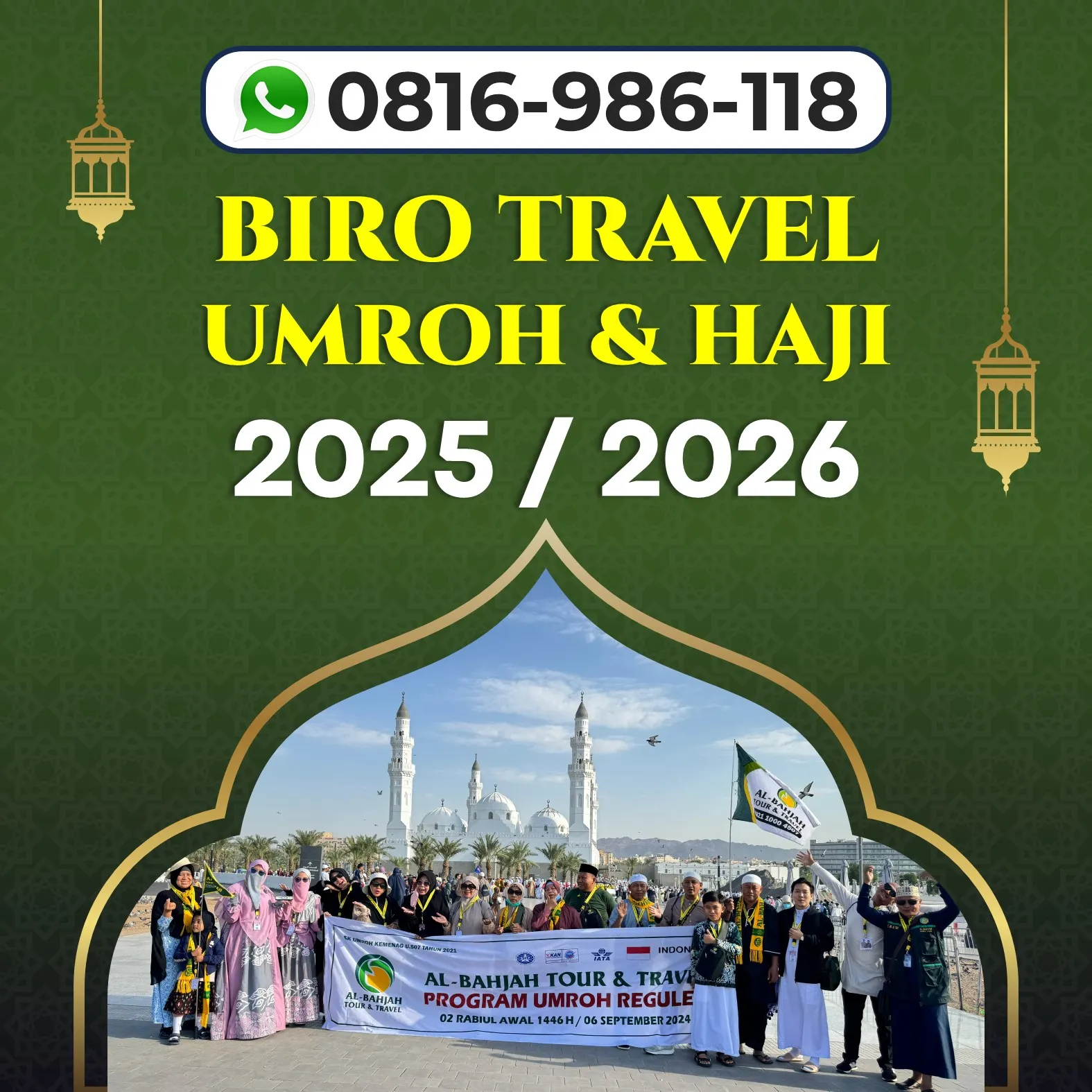 Travel Umroh Akhir Tahun 2025 Selorejo Blitar AL Bahjah