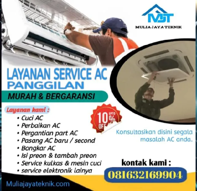 jasa service AC murah & bergaransi✅