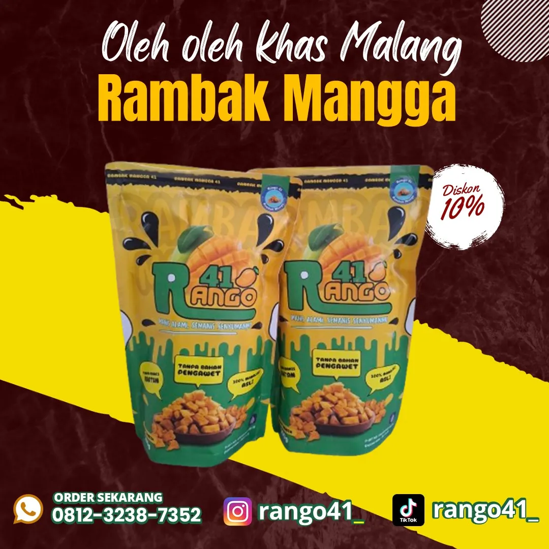 Jualan Online Rambak Mangga Segar Malang Ukuran 1kg Untung Besar