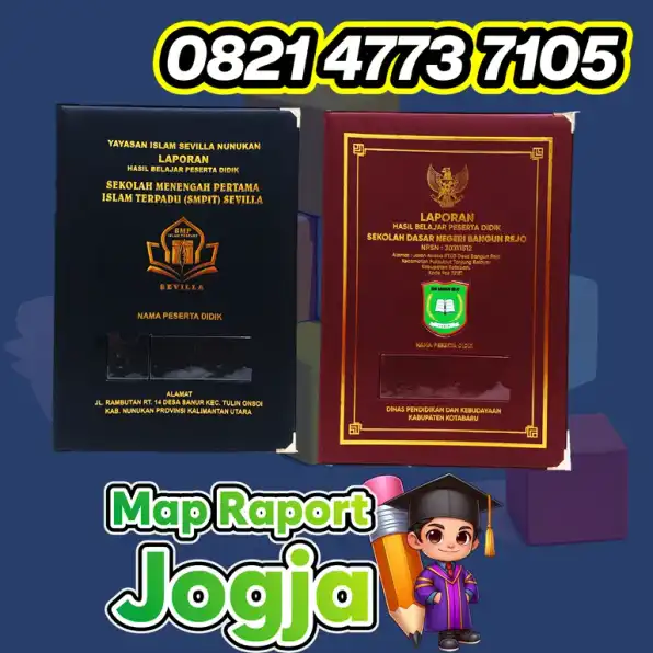 0821-4773-7105 Cover Raport Kurikulum Merdeka Map Ijazah di Girimulyo Kulon Progo