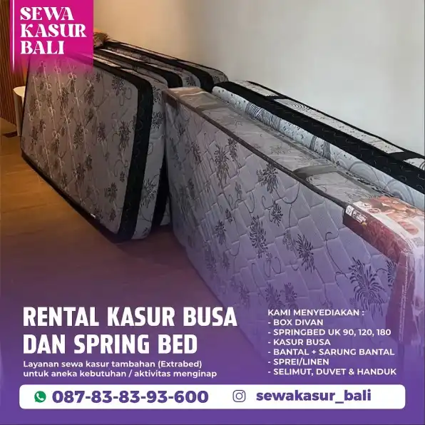 Rental Kasur Bali | WA/Telp. : 0878 3839 3600