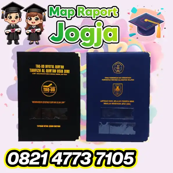 0821-4773-7105 Cover Raport Smp Tpq Map Ijazah di Kalibawang Kulon Progo