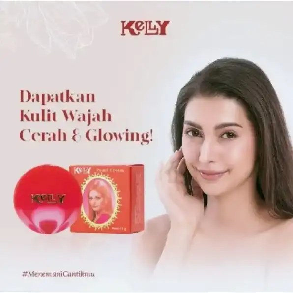 Kelly Pearl Cream 15gr - 5gr - Krim Wajah - Foundation