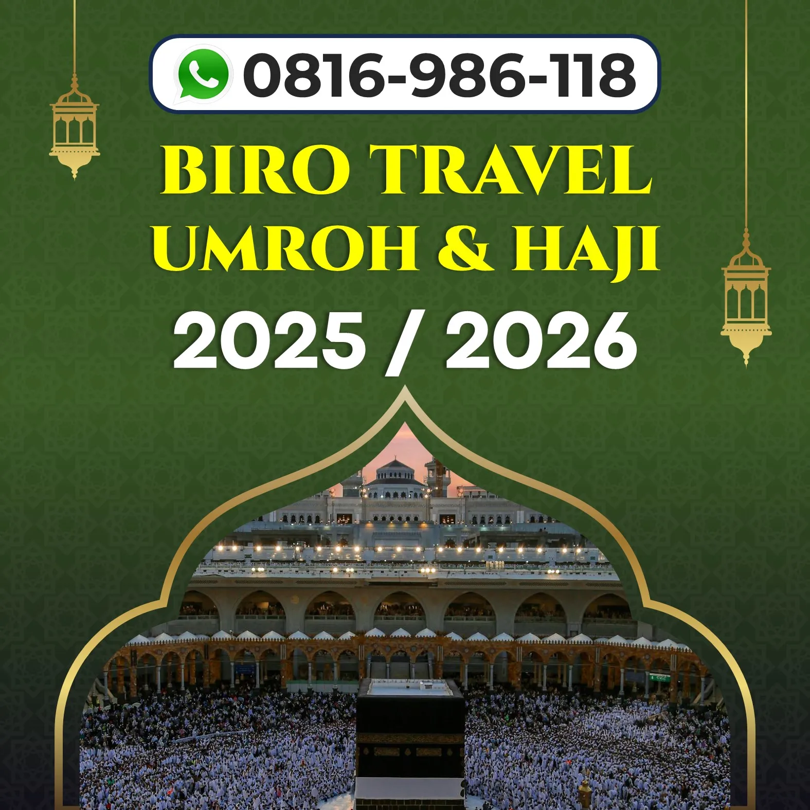 Travel Umroh Akhir Tahun 2025 Selopuro Blitar Bersama AL Bahjah