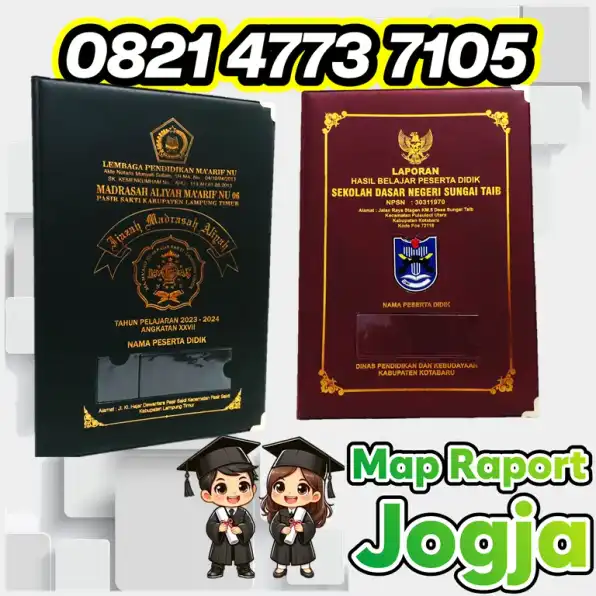 0821-4773-7105 Cover Depan Raport K13 Map Ijazah di Banguntapan Bantul