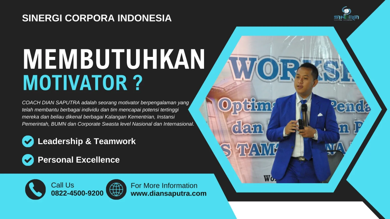 Motivator Gunung Kidul, Terpercaya & Solutif, Dian Saputra