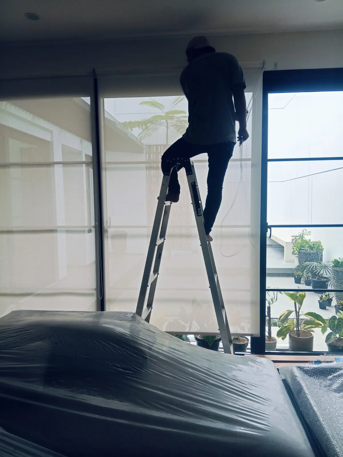 Roller blind sollar screen  cilandak