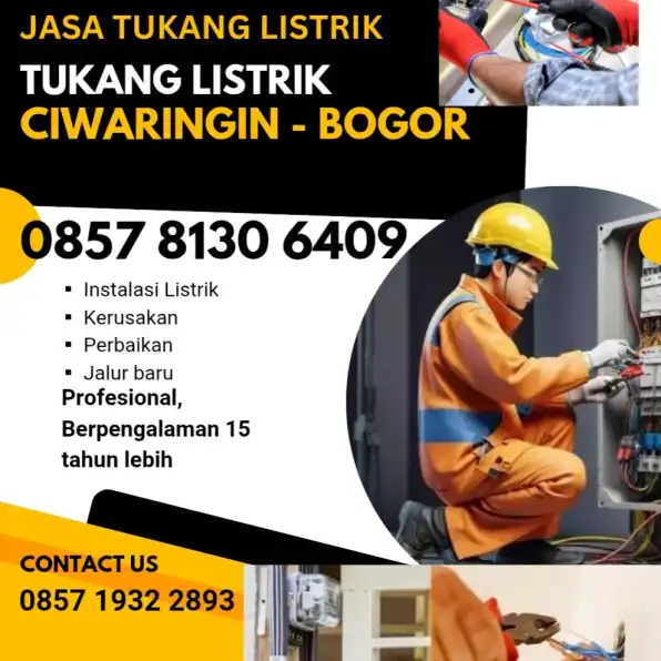 Tukang Listrik Daerah Ciwaringin Bogor 0857 1932 2893