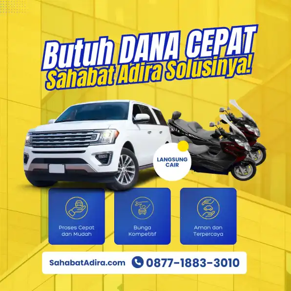 0877-1883-3010, Gadai BPKB Kilat Tanpa BI Checking di Bekasi