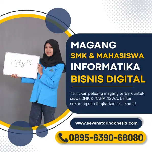 (0895 6390 68080) Tempat Magang Mahasiswa Informatika Satu Bulan di Malang