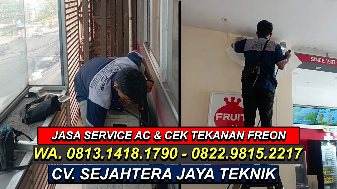 WA. 081314181790 - 082298152217 Jasa Cuci AC Pal Meriam, Matraman, Jaktim Terdekat CV. Sejahtera Jaya Teknik