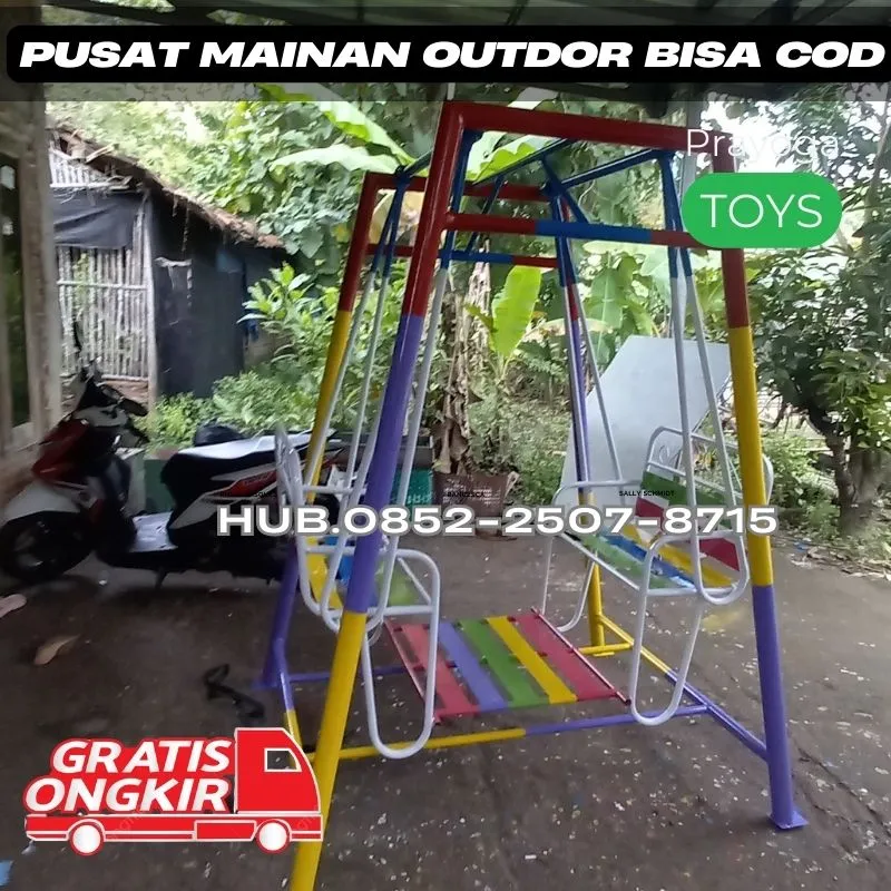Contoh ayunan besi minimalis Dan mainan tk Kec Pakel Tulungagung