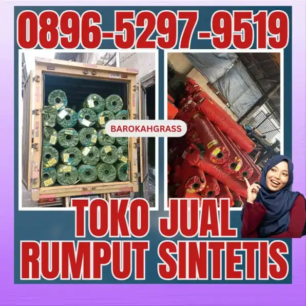 0896-5297-9519 (Bu Diana), Distributor Rumput Sintetis Palu Bulagi Utara