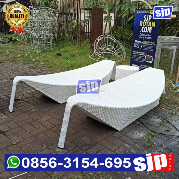 0857-5596-9664 sunbed, sun lounger, sunbed pool kolam renang