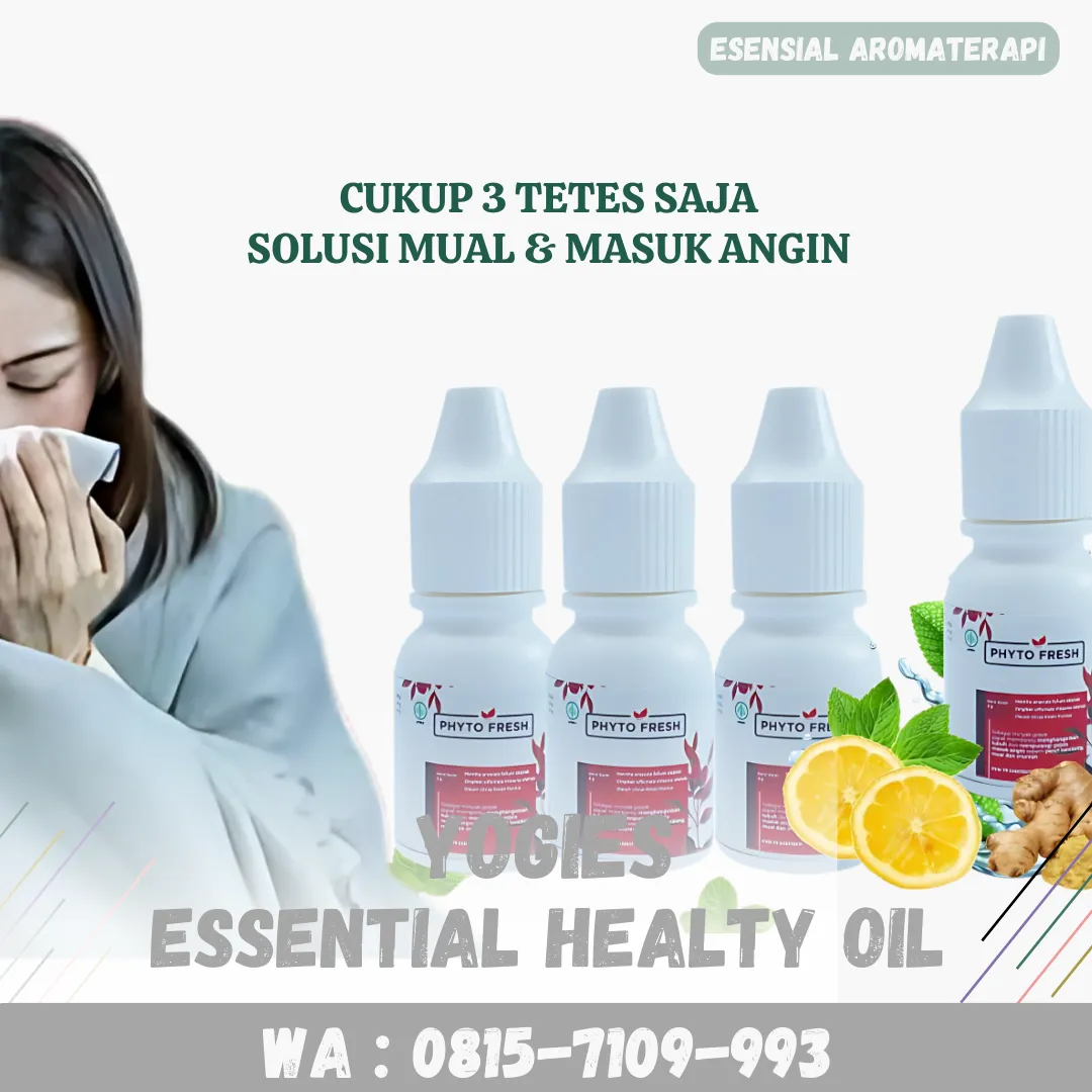 (YOGIES), Phyto Fresh Kab Trenggalek, Minyak Essential Oil Untuk Ketenangan