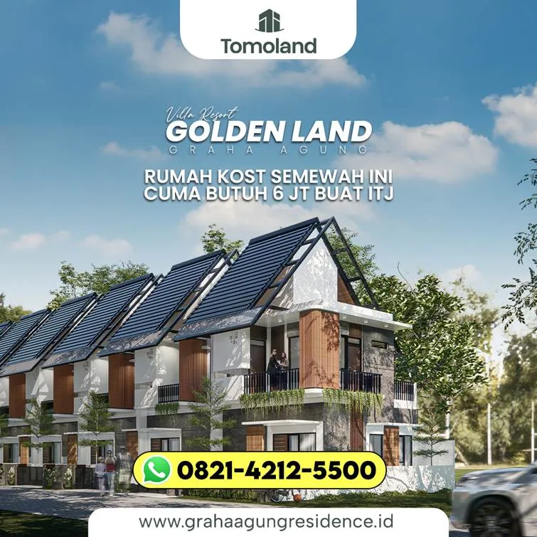 PREMIUM x821-4212-5500 Investasi Rumah Kost Modern Untuk Pejabat BUMN Jawa Timur Trenggalek GRAHA AGUNG HIGHLAND