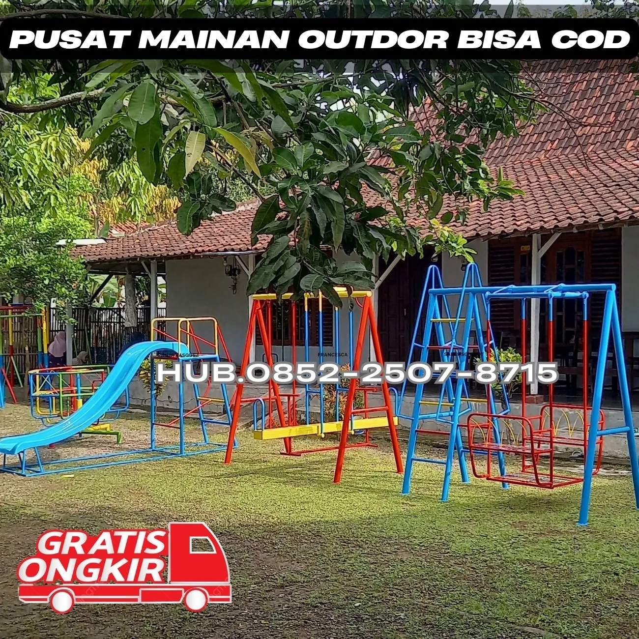 Contoh ayunan besi dewasa Dan Perosotan Custom  Kec Kalitidu Bojonegoro