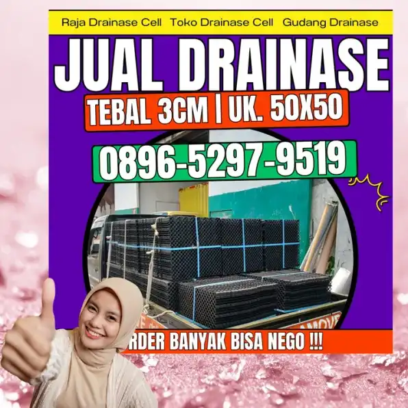 0896-5297-9519 (WA), Tempat Beli Drainase Cell Palembang Banding Agung