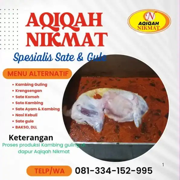 Hub. 0813 3415 2995 Paket Aqiqah Anak Laki-Laki Praktis Higienis Sesuai Syariah Pasuruan