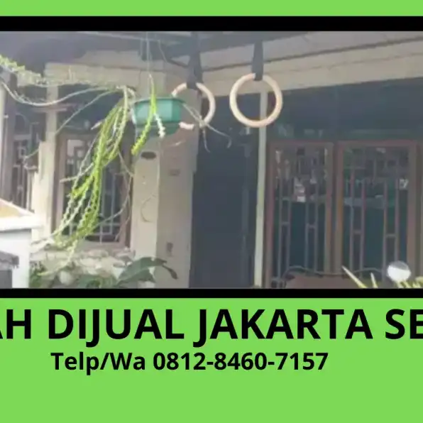 0812-8460-7157 Harga Rumah Dijual Jakarta Selatan Dekat Musholla Al ihsan Fasilita restoran CAFE