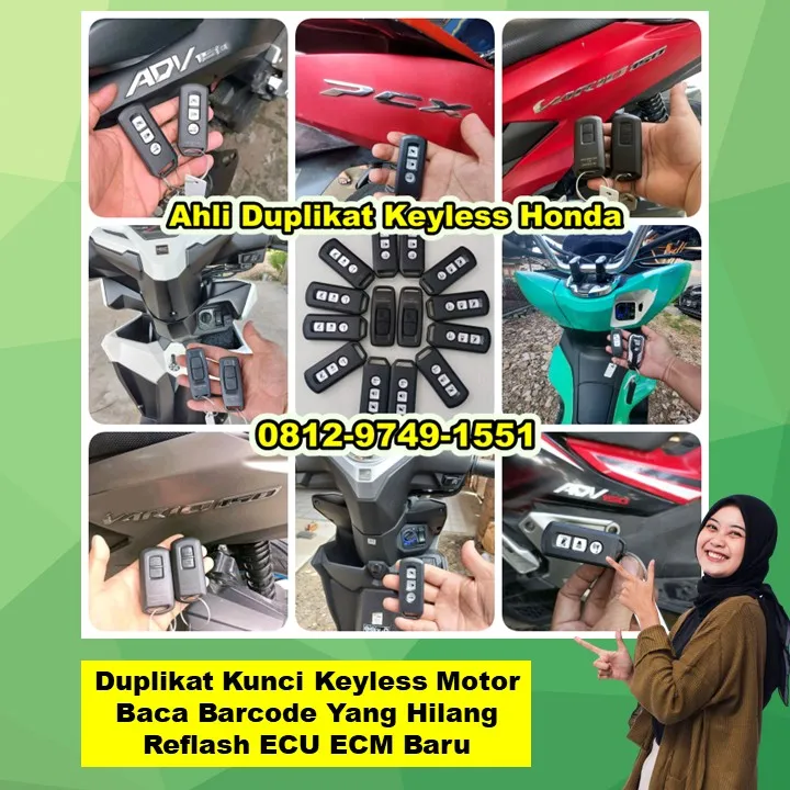 0812-9749-1551(WA), Buat Duplikat Kunci Keyless Terdekat Pcx Adv Vario Scoopy Majalengka Majalengka