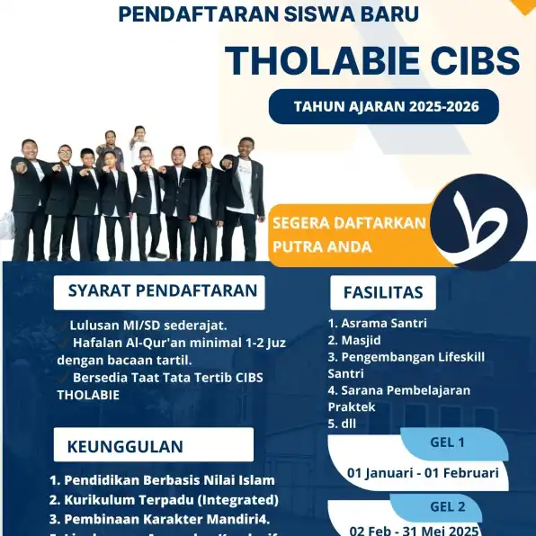 PESANTREN TAHFIDZ TERBAIK!, Call 0851-8300-3060, Pesantren Tahfidz Ikhwan THOLABIE CIBS Malang