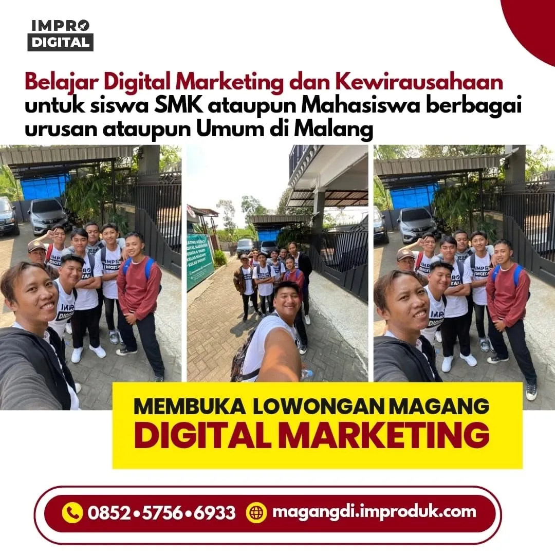 Internship Digital Marketing Malang
