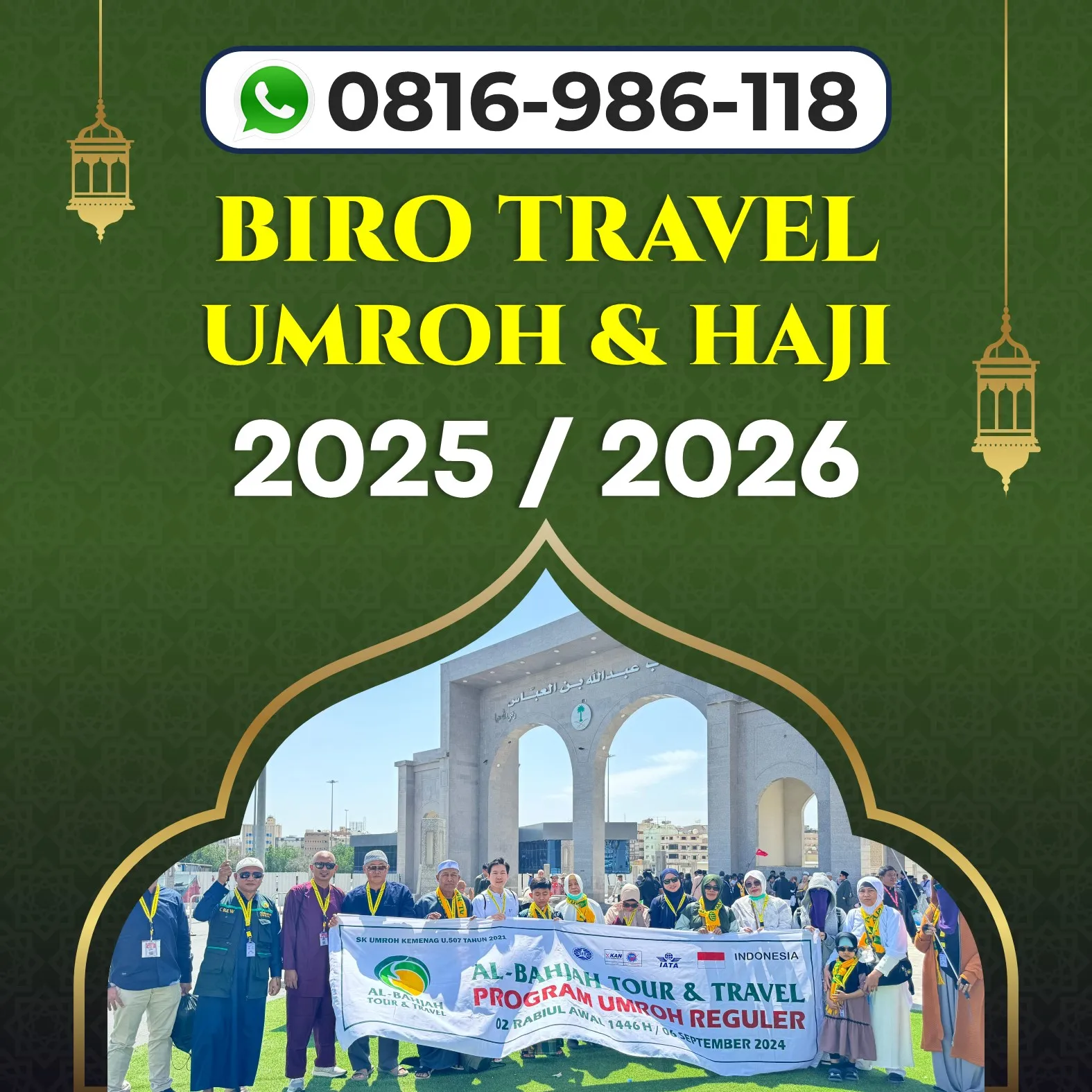 Travel Umroh Akhir Tahun 2025 Selorejo Blitar AL Bahjah